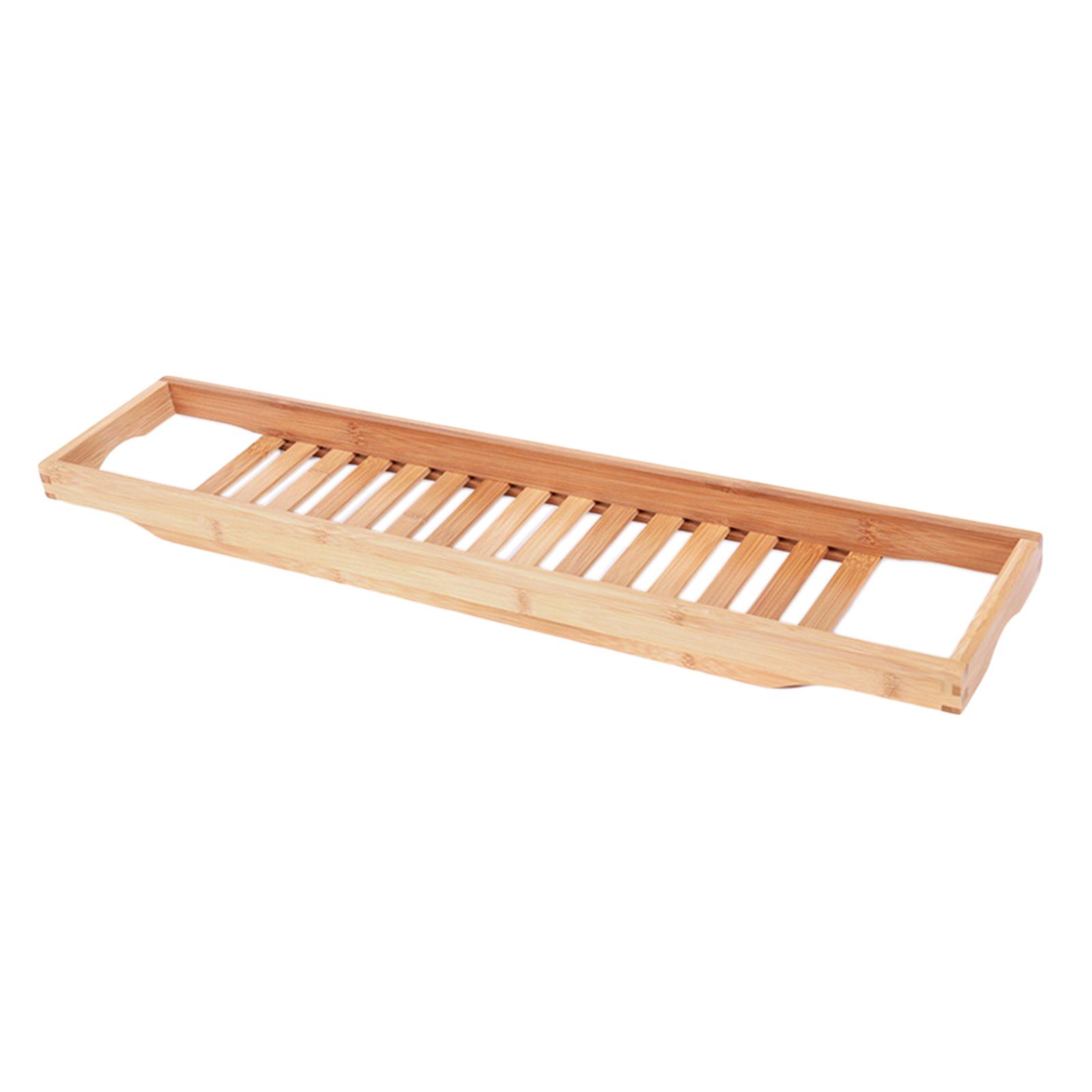 Bath Caddy Tray - Бамбуковый поднос для ванны, деревянный органайзер,