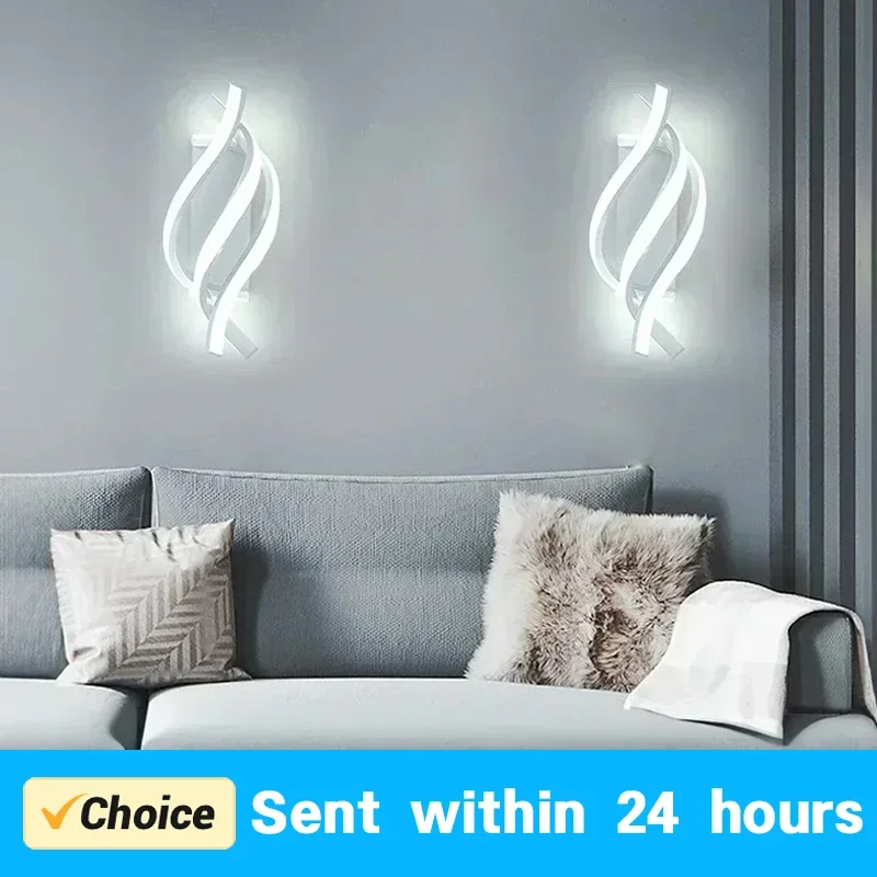 Home Bathroom Lighting Design - Современный светодиодный настенный светильник с изогнутым