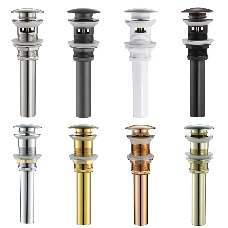 Home Bathroom Fittings - Выдвижной сливной клапан для раковины, универсальный,
