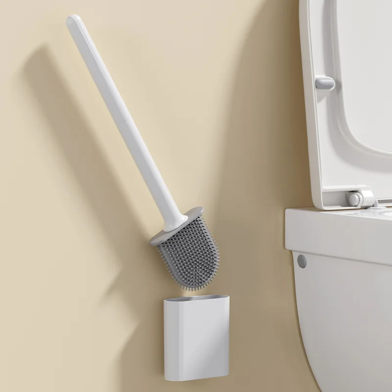Toilet Brush Holder - Водонепроницаемая щетка для унитаза с мягкой