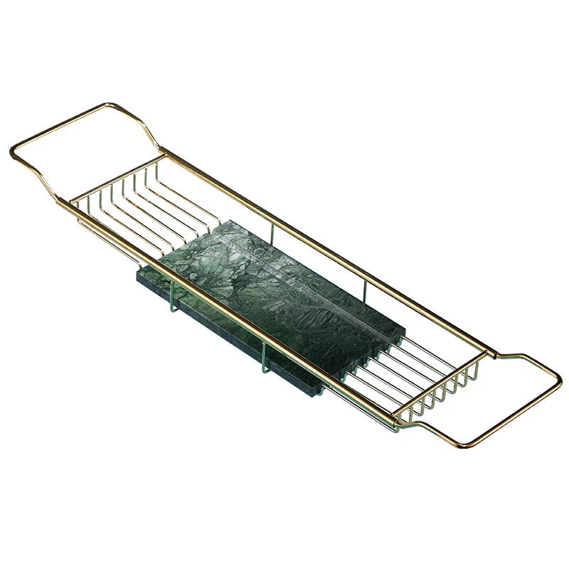 Bath Caddy Tray - Подставка-органайзер для ванны из нержавеющей стали