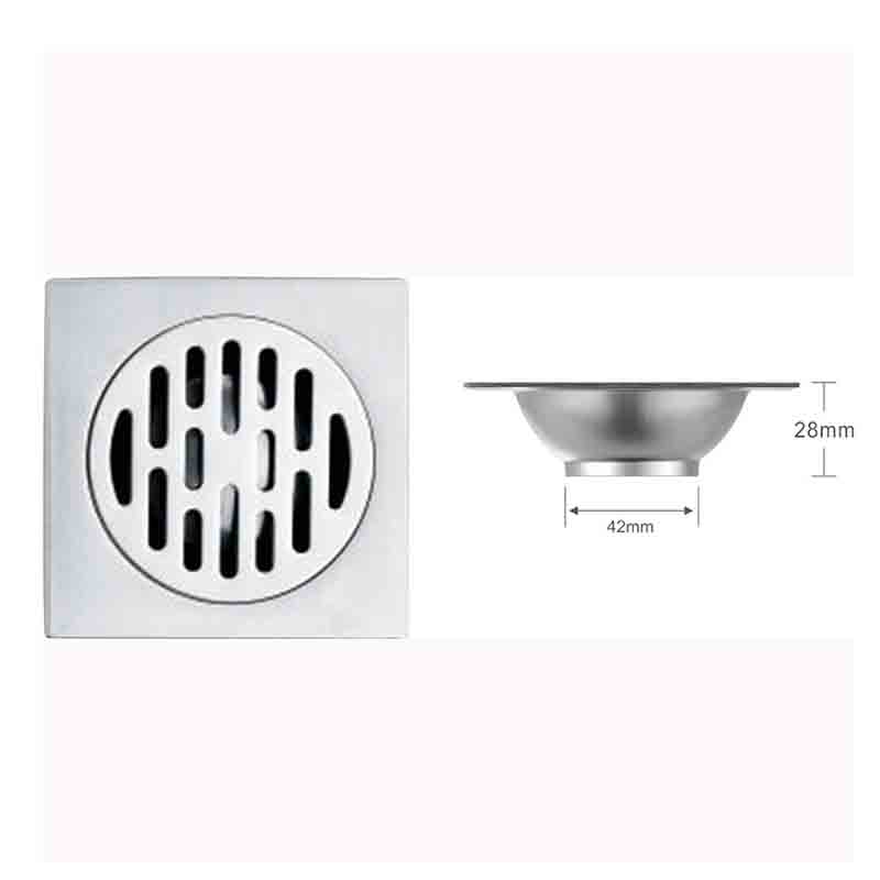 Квадратный душевой трап 3,5 дю – обзор и цена Home Bathroom Fittings