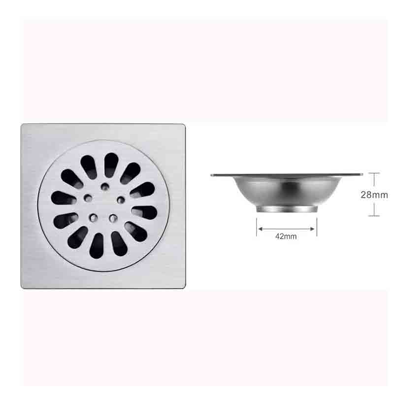 Квадратный душевой трап 3,5 дю – обзор и цена Home Bathroom Fittings