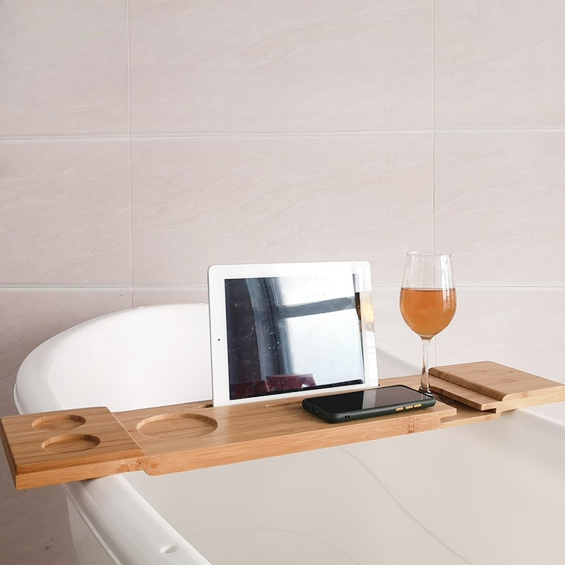 Бамбуковая сумка для ванны с д – обзор и цена Bath Caddy Tray