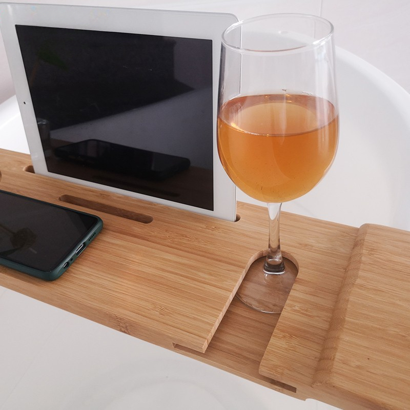 Бамбуковая сумка для ванны с д – обзор и цена Bath Caddy Tray