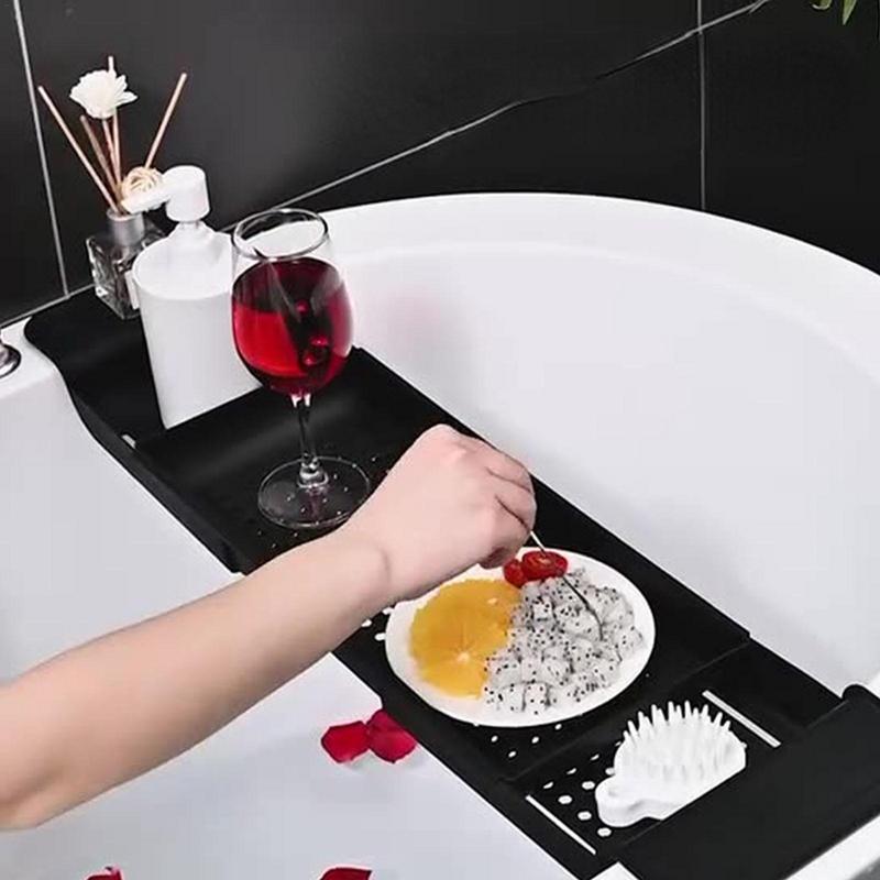 Регулируемый Поднос для ванны, – обзор и цена Bath Caddy Tray