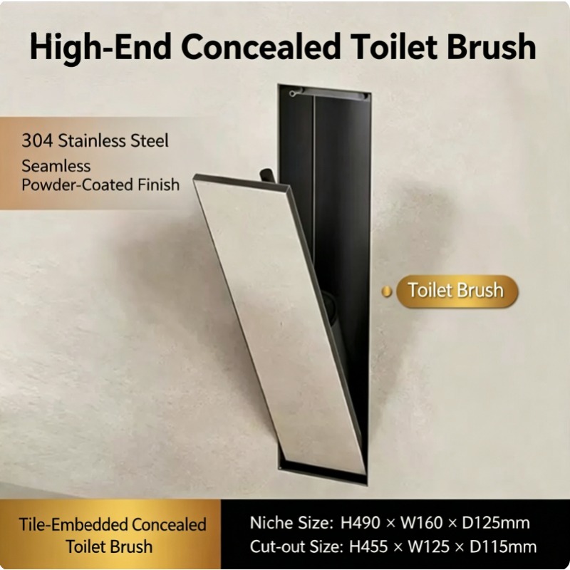 Скрытый держатель для туалетно – обзор и цена Toilet Brush Holder