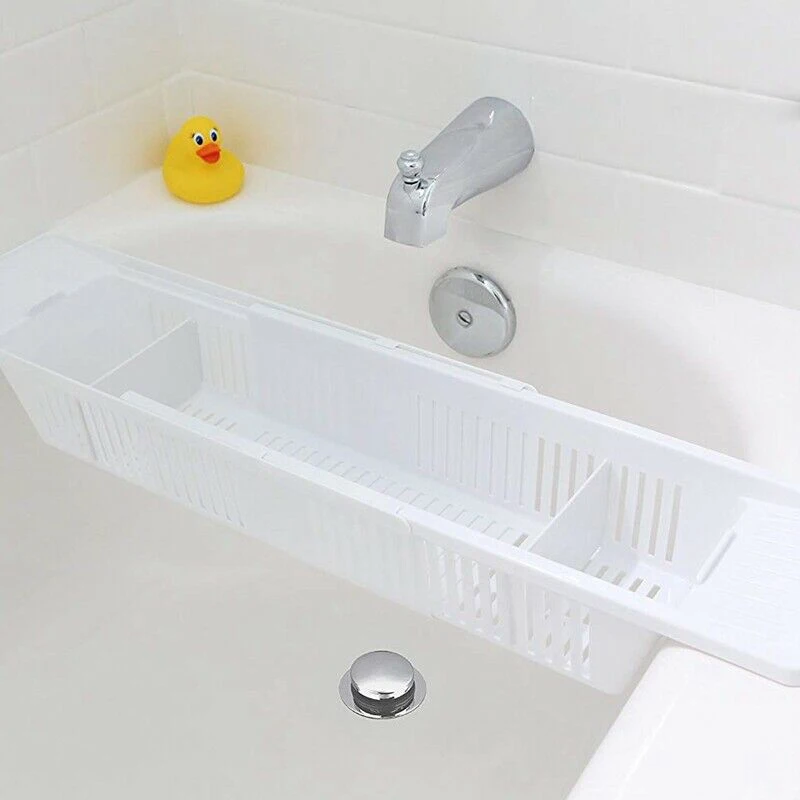Выдвижная Многофункциональная  – обзор и цена Bath Caddy Tray