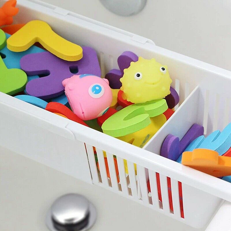 Выдвижная Многофункциональная  – обзор и цена Bath Caddy Tray