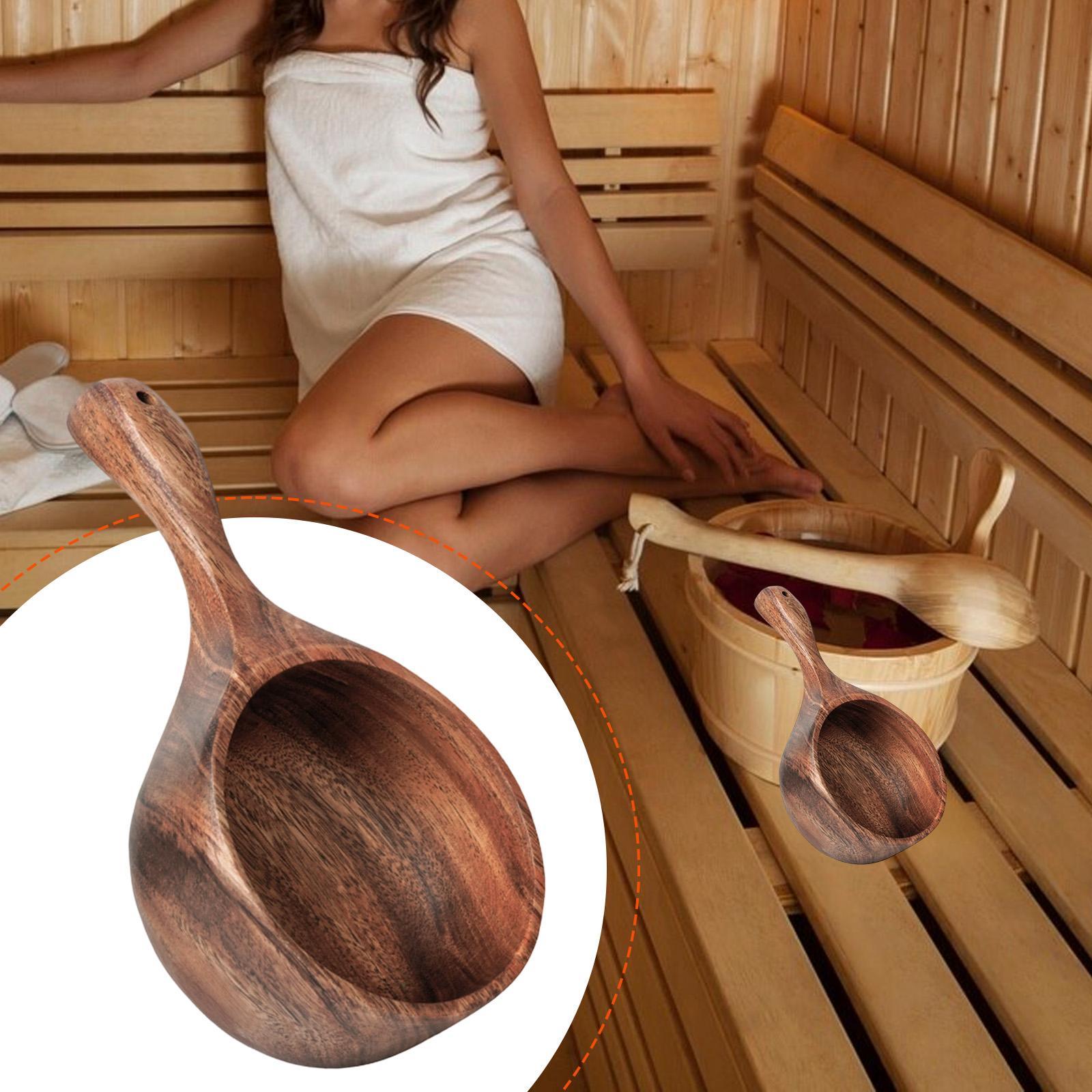 Деревянный черпак для сауны, л – обзор и цена Home Bathroom With Sauna