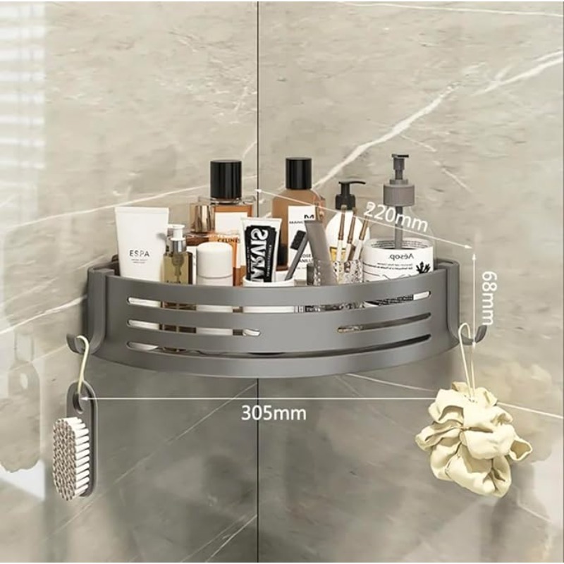 Угловая полка для душа на клей – обзор и цена Bath Caddy Tray