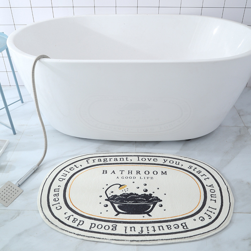 Нескользящий коврик для ванной – обзор и цена Home Bathroom Floor Mats