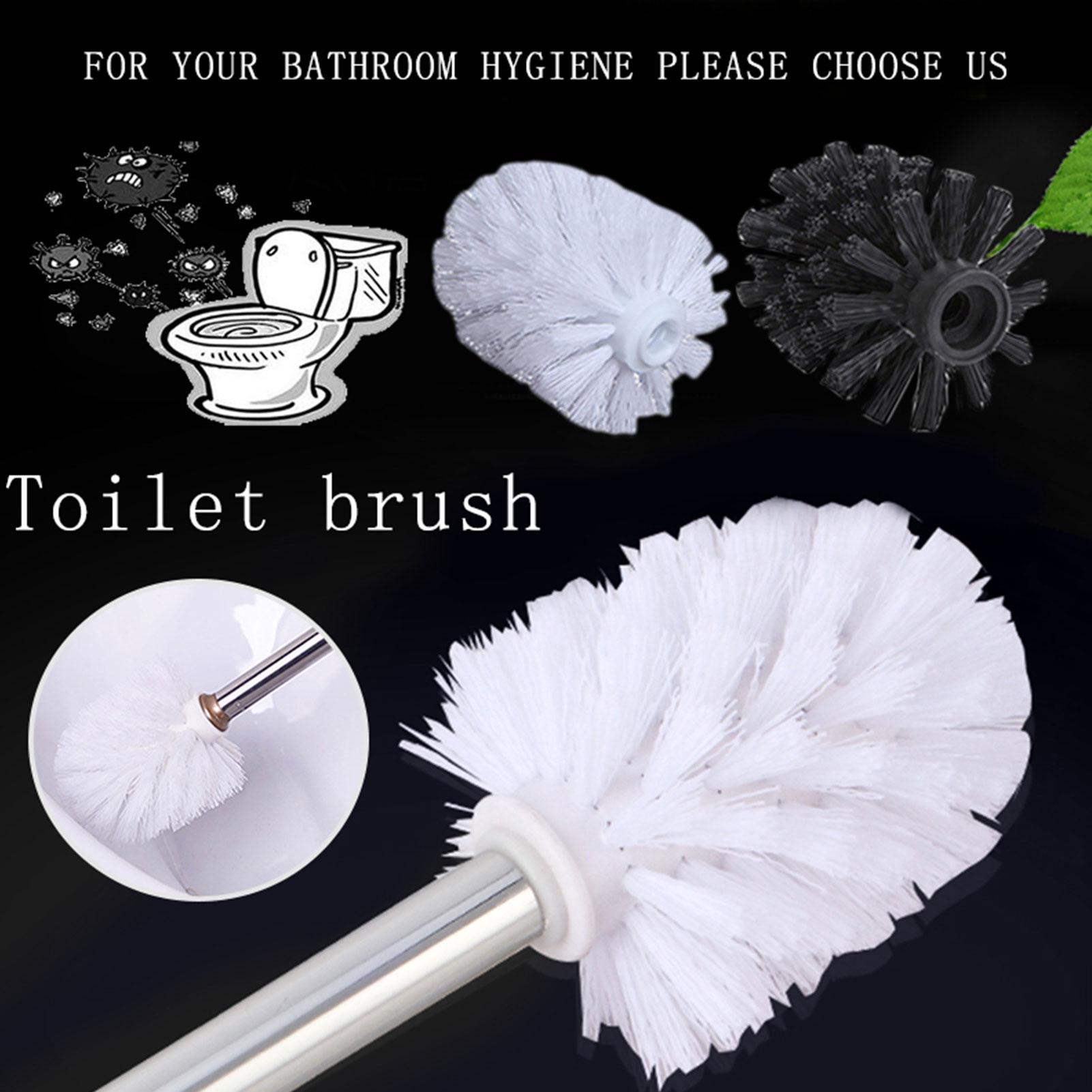 Универсальный сменный держател – обзор и цена Toilet Brush Holder