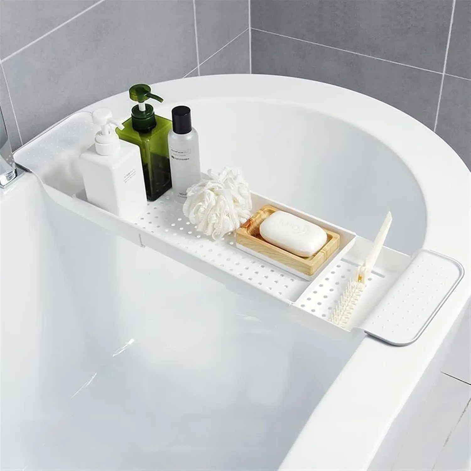 Подставка для ванны, выдвижная – обзор и цена Bath Caddy Tray