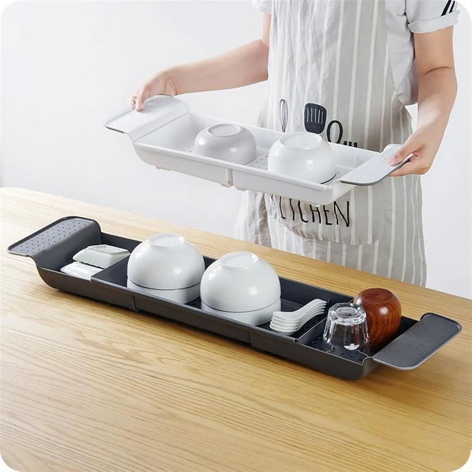 Подставка для ванны, выдвижная – обзор и цена Bath Caddy Tray