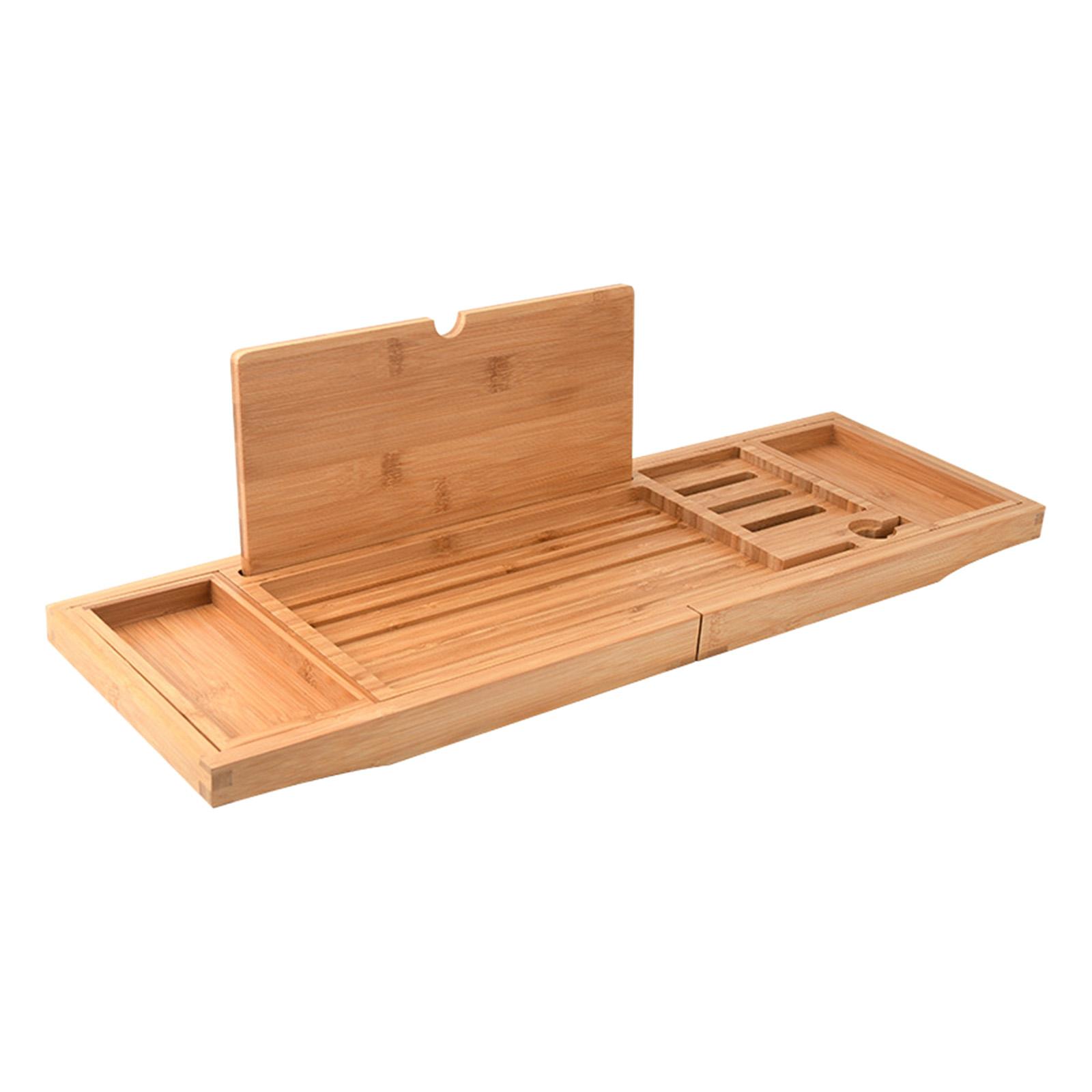 Выдвижной деревянный органайзе – обзор и цена Bath Caddy Tray