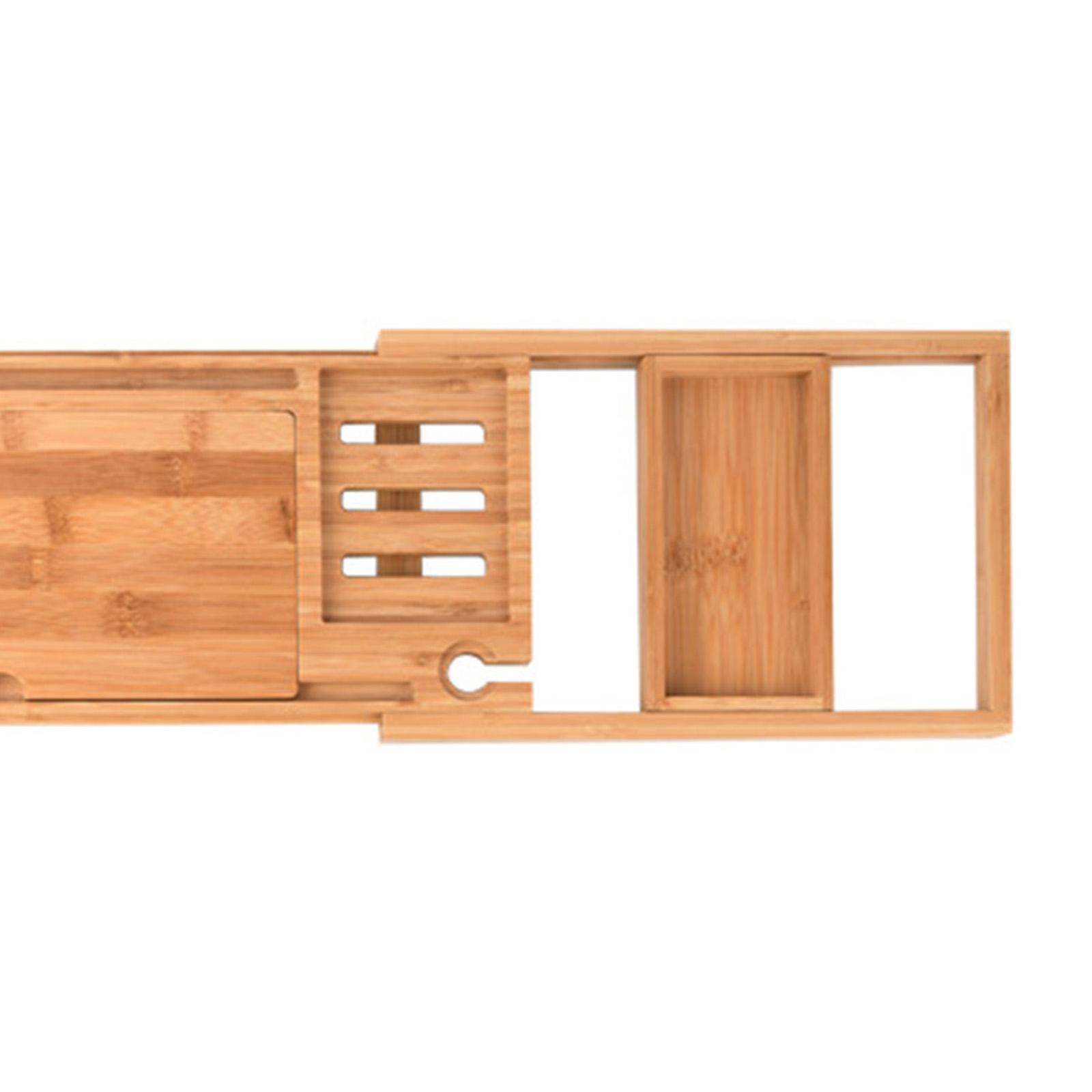 Выдвижной деревянный органайзе – обзор и цена Bath Caddy Tray