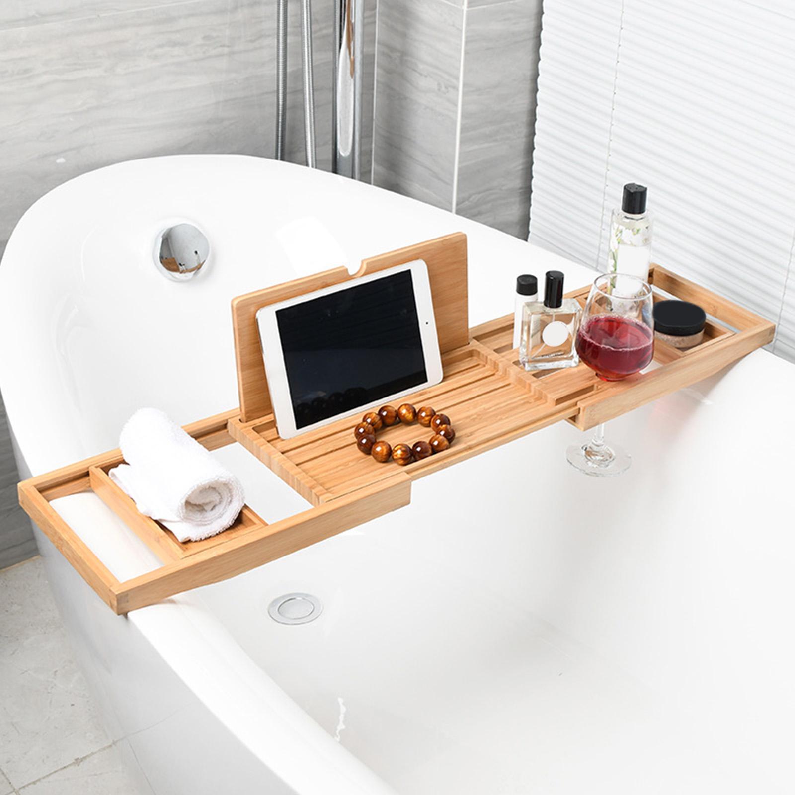Выдвижной деревянный органайзе – обзор и цена Bath Caddy Tray