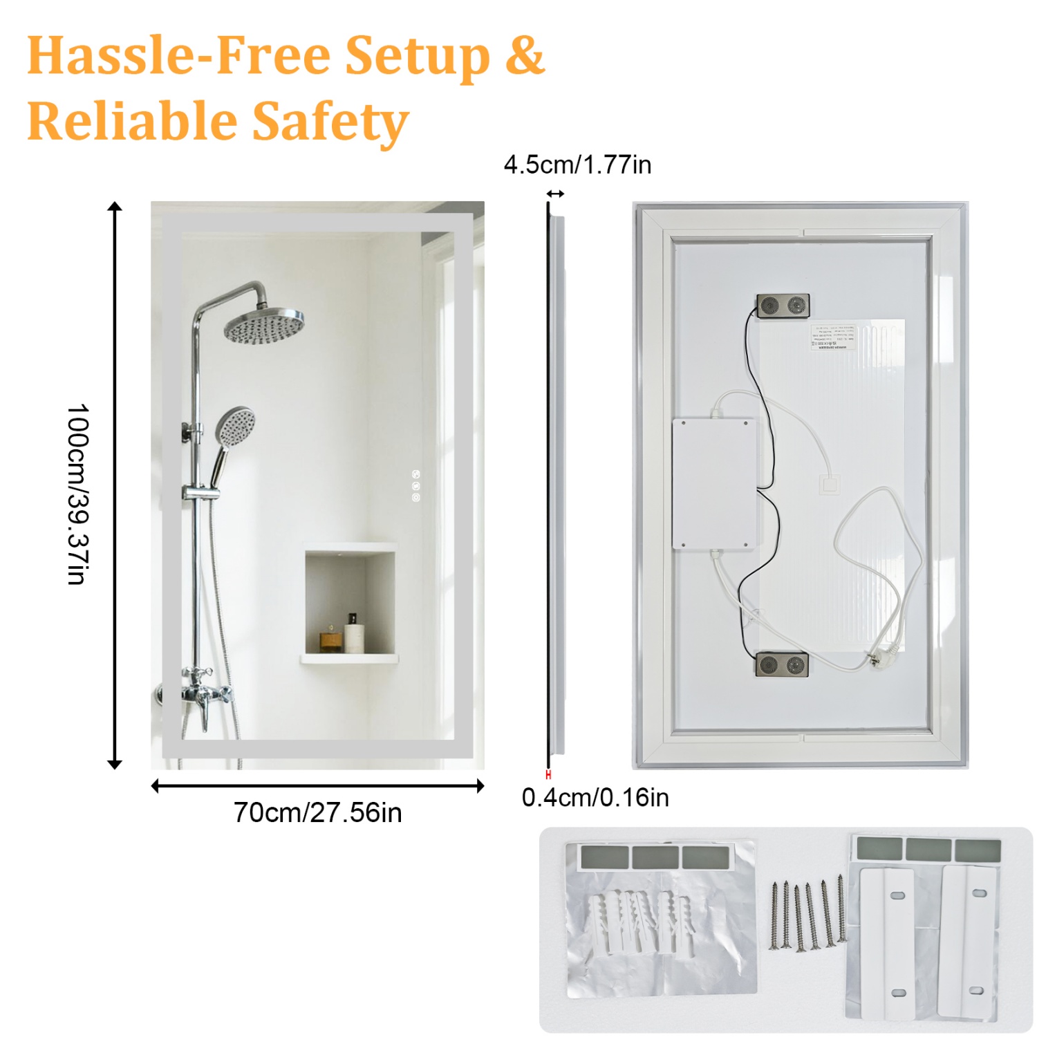 50/60/100/120 см светодиодное  – обзор и цена Zara Home Bathroom