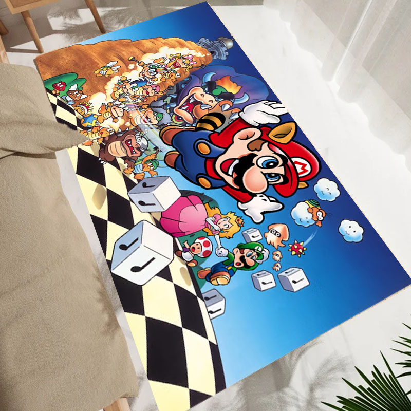 Игровой ковер с рисунком S-Sup – обзор и цена Home Bathroom Floor Mats