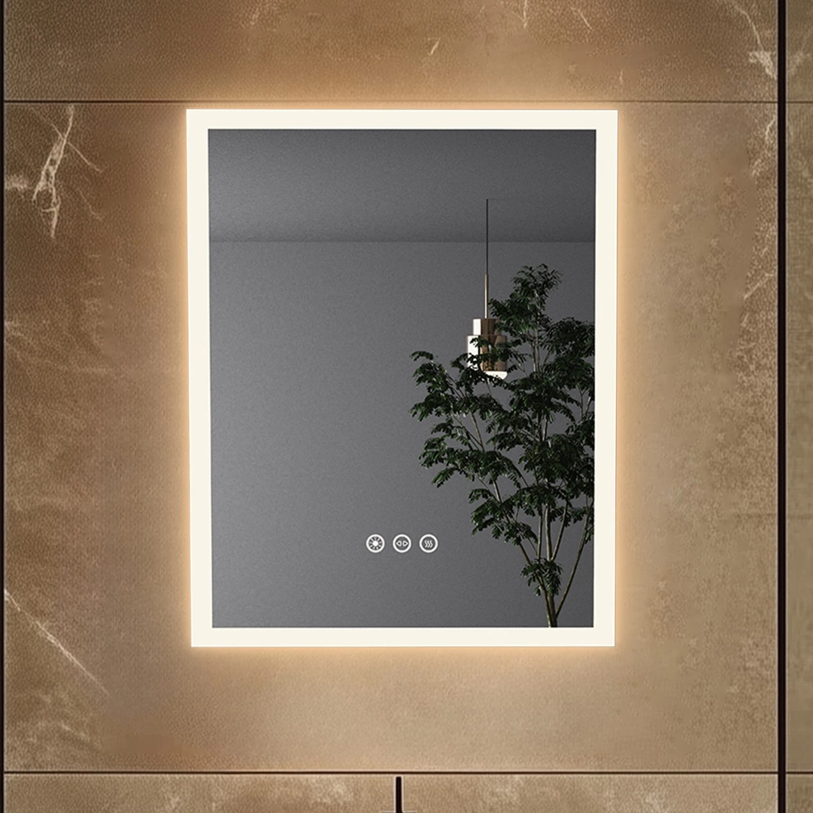 Настенное LED-зеркало LUVODI д – обзор и цена Zara Home Bathroom