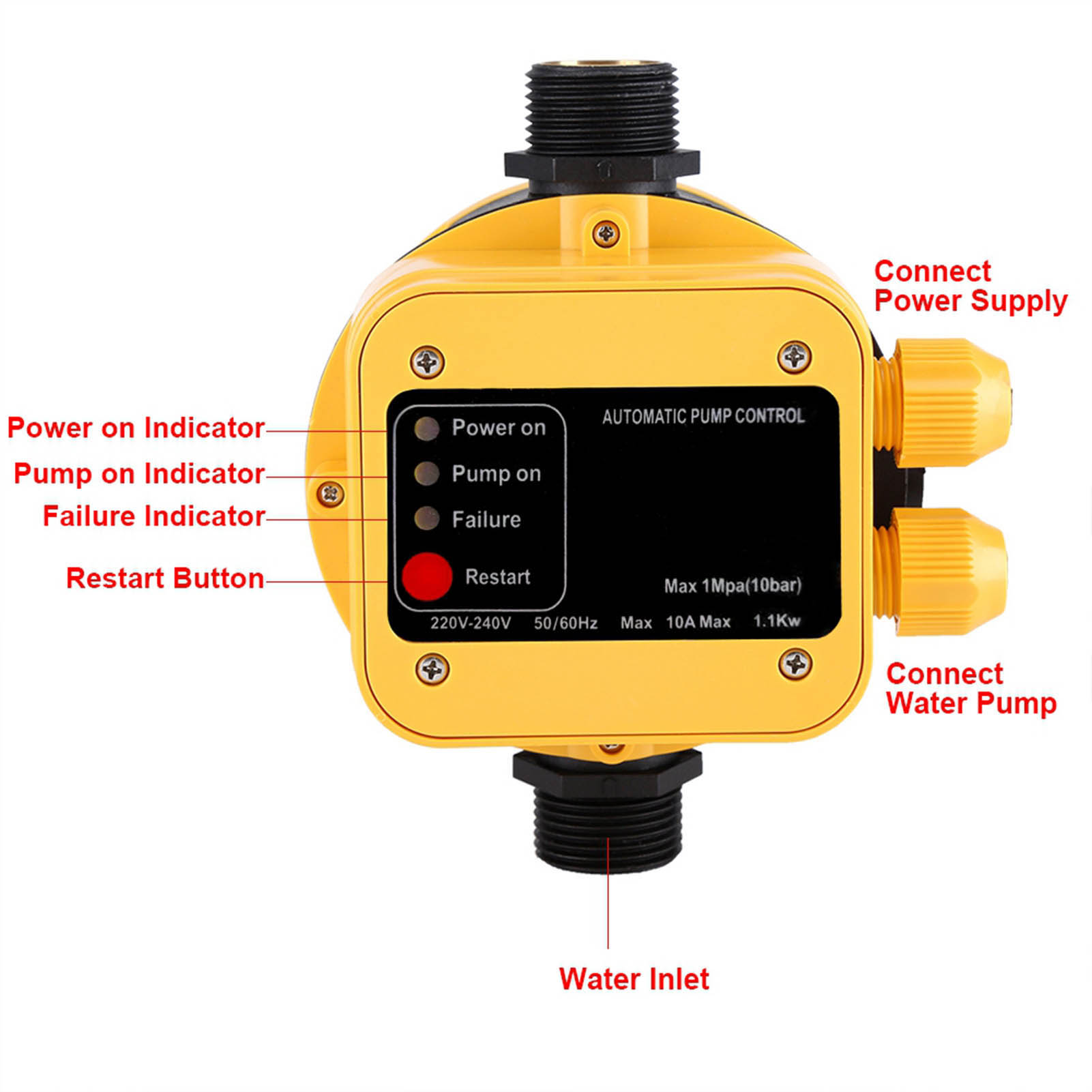 Автоматический электрический к – обзор и цена Home Bathroom Pressure Pump